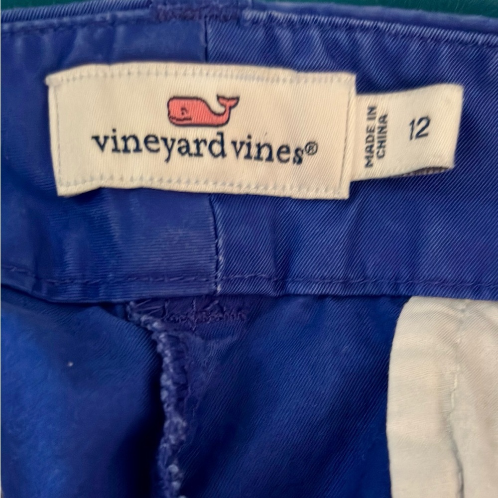 🐳Vineyard Vines Washed Dayboard Shorts in Ocean Reef Women’s size 12 - Picture 5 of 7